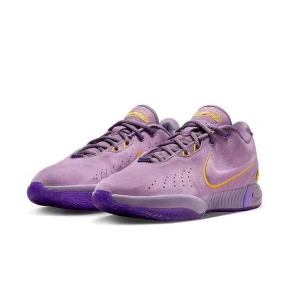 Nike LeBron XXI 21 Purple Rain Violet Dust Mens Size 6/Womens 7.5 FV2345-500